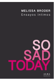 Coberta de So Sad Today