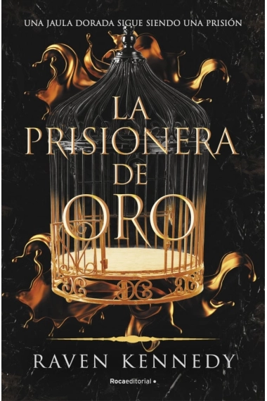 Cubierta de La prisionera de oro — Raven Kennedy