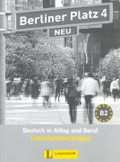 Cubierta de Berliner Platz 4 NEU Guía del profesor