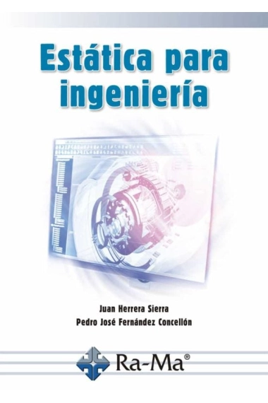 Cubierta de Estática para ingeniería — Juan Herrera Sierra y Pedro José Fernández Concellón