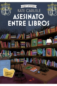 Cubierta de Asesinato entre libros (Cozy Mystery)
