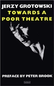 Cover von Towards a Poor Theatre — Jerzy Grotowski