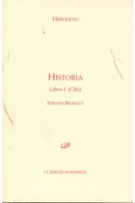 Cubierta de Historia. Libro I. Clío.