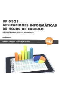 Cubierta de UF 0321 Aplicaciones informáticas de hojas de cálculo