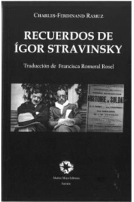 Cover of RECUERDOS DE  ÍGOR STRAVINSKY