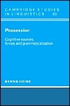 Coberta de Possession. Cognitive sources, forces and grammaticalization