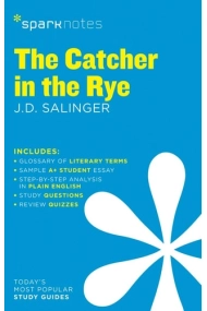 Cubierta de Catcher in the Rye SparkNotes Literature Guide