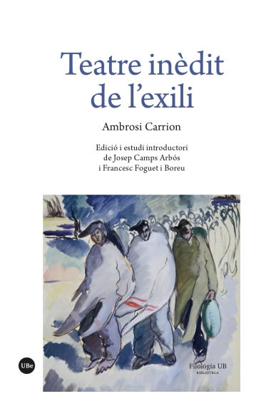 Cubierta de Teatre inèdit de lexili — Ambrosi Carrión