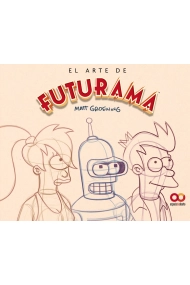 Cubierta de El arte de Futurama