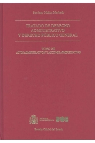 Coberta de Tratado de derecho administrativo y derecho público general. Tomo XII. Actos administrativos y sanciones administrativas