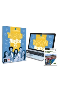 Coberta de Mission Ados 3 A2.1 pack Cahier + lecture