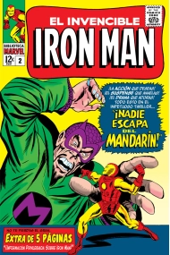 Cubierta de EL INVENCIBLE IRON MAN 2 1963 64
