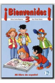 Cubierta de Bienvenidos 3. Mi libro en español. Libro del alumno