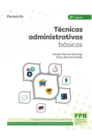 Cubierta de Técnicas administrativas básicas. Ed. 2021