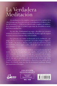 Coberta de La verdadera meditación