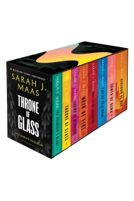 Coberta de Throne of Glass Box Set (Paperback): The complete series in paperback from the author of ACOTAR