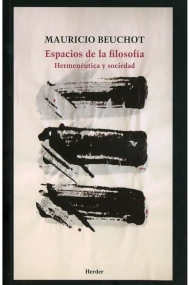 Cubierta de Espacios de la filosofía