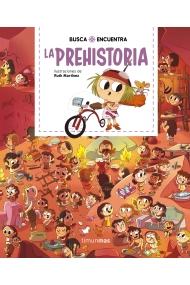Cubierta de Busca y encuentra. La prehistoria