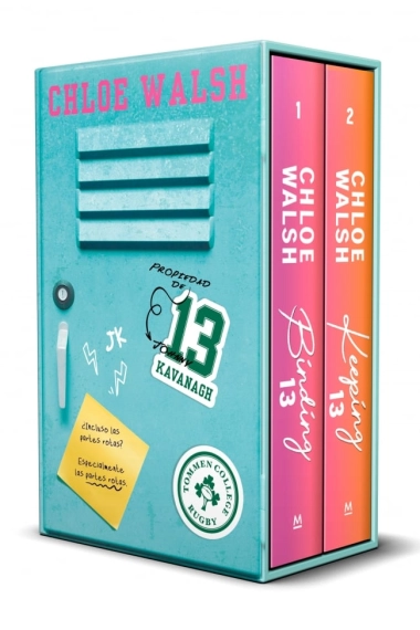 Cubierta de Estuche Los Chicos de Tommen: Binding 13 y  Keeping 13 (Johnny y Shannon) — Chloe Walsh