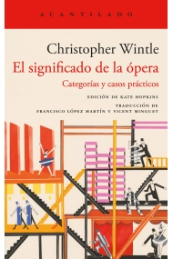 Cubierta de El significado de la ópera