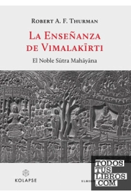 Coberta de La enseñanza de Vimalakrti