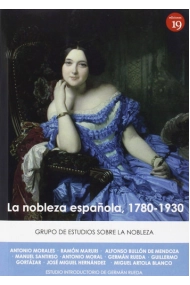 Cubierta de La nobleza española, 1780-1930