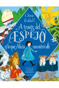 Cubierta de A través del espejo y lo que Alicia encontró allí
