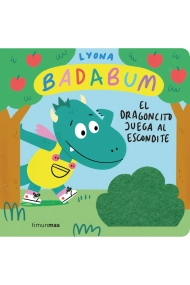 Cubierta de Badabum el dragoncito juega al escondite (con solapas de fieltro)