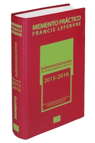 Cubierta de Memento Indemnizaciones por Responsabilidades Laborales 2015-2016