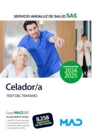 Cover von Celador/a del Servicio Andaluz de Salud. Test del temario