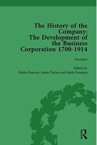 Cubierta de The History of the Company, Part II Vol 6 Development of the Business Corporation, 1700-1914
