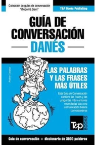 Cover of Guía de Conversación Español-Danés y Vocabulario Temático de 3000 Palabras 