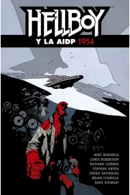 Cubierta de Hellboy 22. Hellboy y la AIDP 1954
