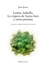 Coberta de Lamia, Isabella, La víspera de Santa Inés y otros poemas