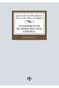 Cubierta de Fundamentos de Derecho Civil español