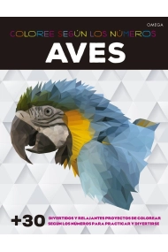Cubierta de AVES. COLOREE SEGÚN LOS NÚMEROS