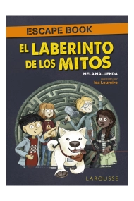 Cubierta de El laberinto de los mitos. Escape book