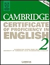 Cubierta de Cambridge Certificate of Proficiency in English 2. Student's book