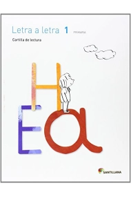 Cubierta de CARTILLA DE LECTURA LETRA A LETRA 1 PRIMARIA