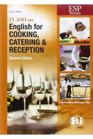 Coberta de Flash on english for cooking, catering & reception