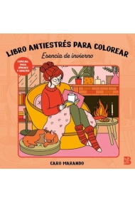 Cover of LIBRO ANTIESTRÉS PARA COLOREAR-ESENCIA DE INVIERNO