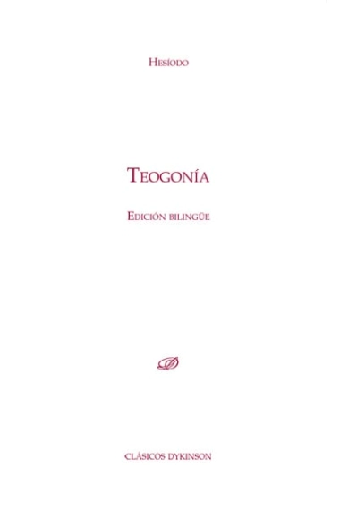 Cubierta de Teogonía — Hesiodo