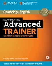 Coberta de Advanced Trainer Six Practice Tests with Answers with Audio (2015)