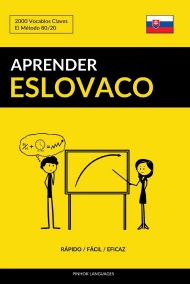 Cover of Aprender Eslovaco - Rápido / Fácil / Eficaz: 2000 Vocablos Claves