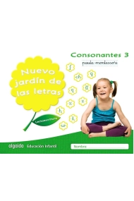 Cover of NUEVO JARDIN LETRAS CONSONANTES 3 PAUTA EI 17 LECTOESCRITUR