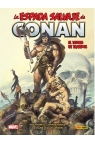 Cubierta de BIBLIOTECA CONAN LA ESPADA SALVAJE DE CONAN N.15