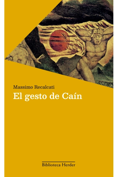 Cubierta de El gesto de Caín — Massimo Recalcati