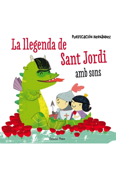 Cubierta de La llegenda de Sant Jordi amb sons — Purificación Hernández