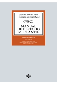 Cubierta de Manual de Derecho Mercantil
