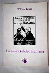 Cubierta de La inmortalidad humana